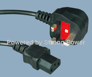 英国BS1363插头配IEC 60320 C13电源线