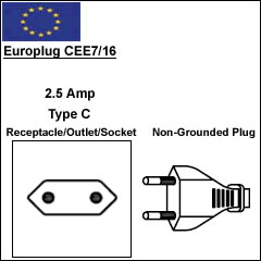 欧洲CEE 7/16插头