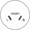 阿根廷 IRAM 2063 两扁插 插片厚度1.63mm 10A插头 阿根廷 IRAM 2063 两扁插 插片厚度1.63mm 10A插头