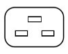 IEC 60320 C20 16A/250V 20A/125V 连接器 IEC 60320 C20 16A/250V 20A/125V 连接器