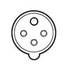 IEC 60309 16A 32A 64A 380V工业级插头 IEC 60309 16A 32A 64A 380V工业级插头