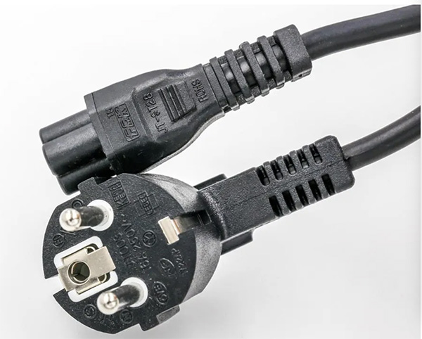 韩国三芯16A插头配IEC 60320 C5电源线2.5A