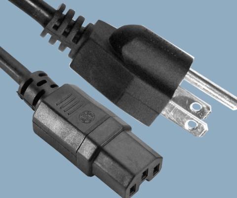 5-15P插头配IEC 60320 C15电源线
