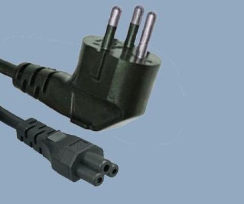 泰国插头配 IEC 60320 C5 米老鼠电源线