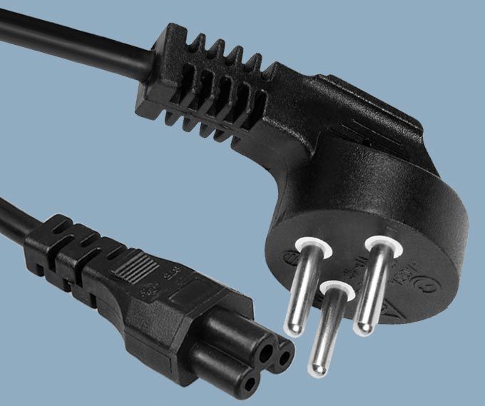以色列SII三芯SI-32 16A插头配IEC 60320 C5电源线